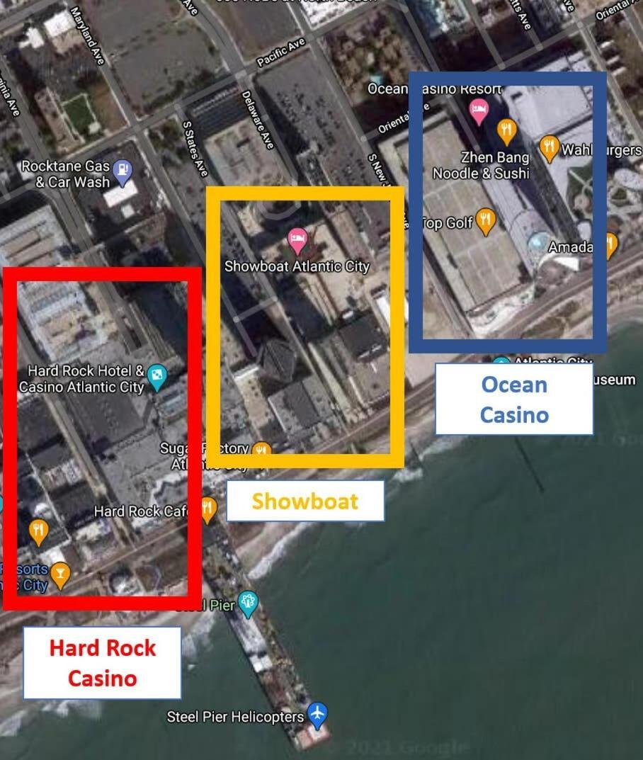 Cozysuites Beachfront 2Br 3Ba Condo Atlantic City Extérieur photo